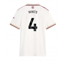 Arsenal Ben White #4 Koszulka Trzecia damskie 2025-26 Krótki Rękaw